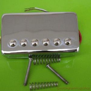 ELECTRIC GUITAR HUMBUCKER PICKUP CHROME COVERED